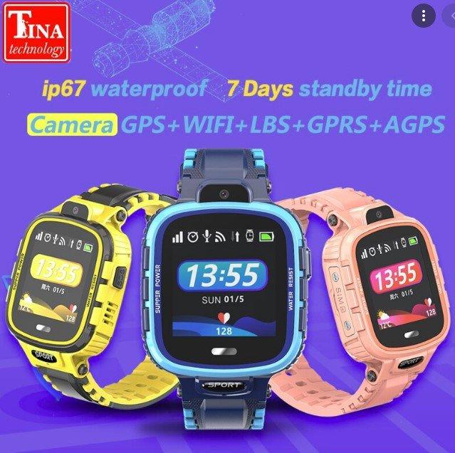 TD Satic Smartic Smartwatch SIM free GPS WiFi PLAVI I ROZI