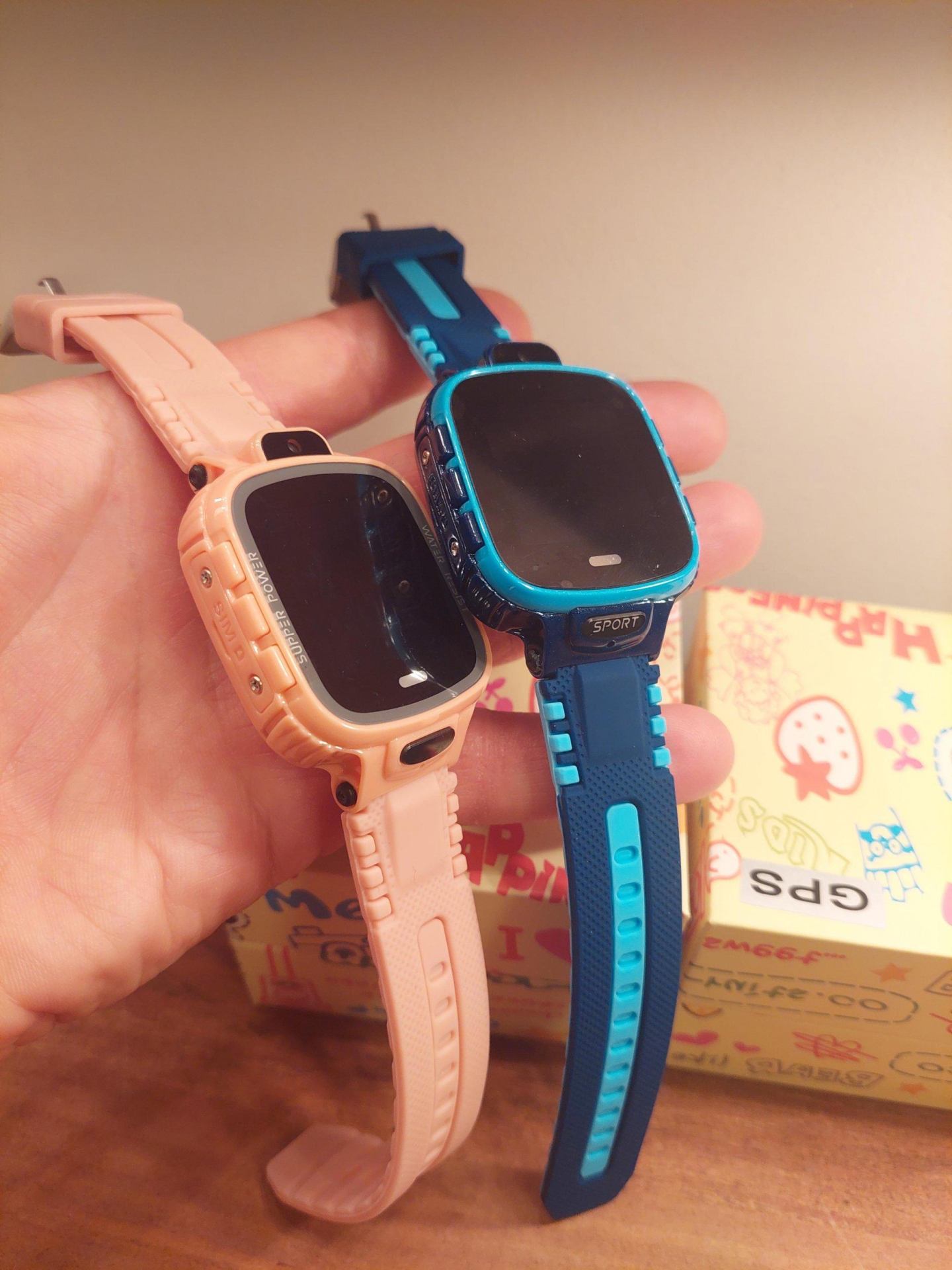 TD Satic Smartic Smartwatch SIM free GPS WiFi PLAVI I ROZI