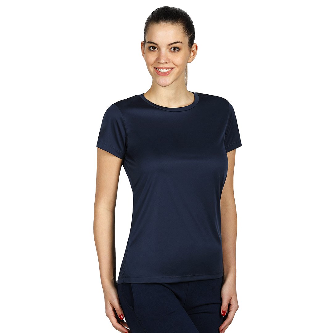 TEE LADY zenska sportska majica kratkih rukava plava