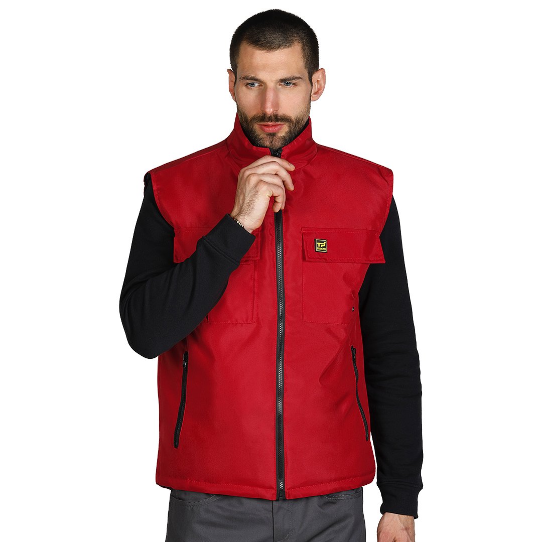 TEN VEST radni prsluk crveni