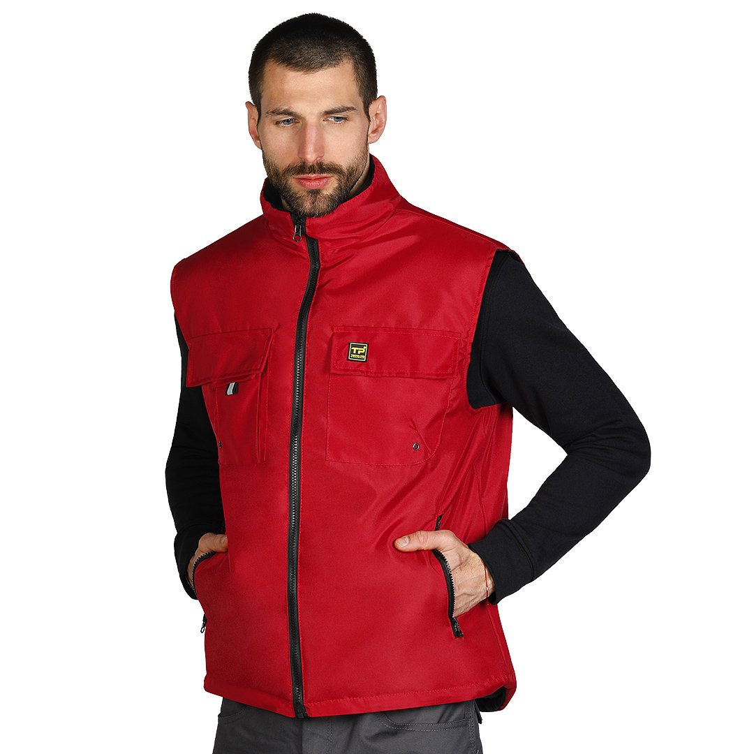 TEN VEST radni prsluk crveni