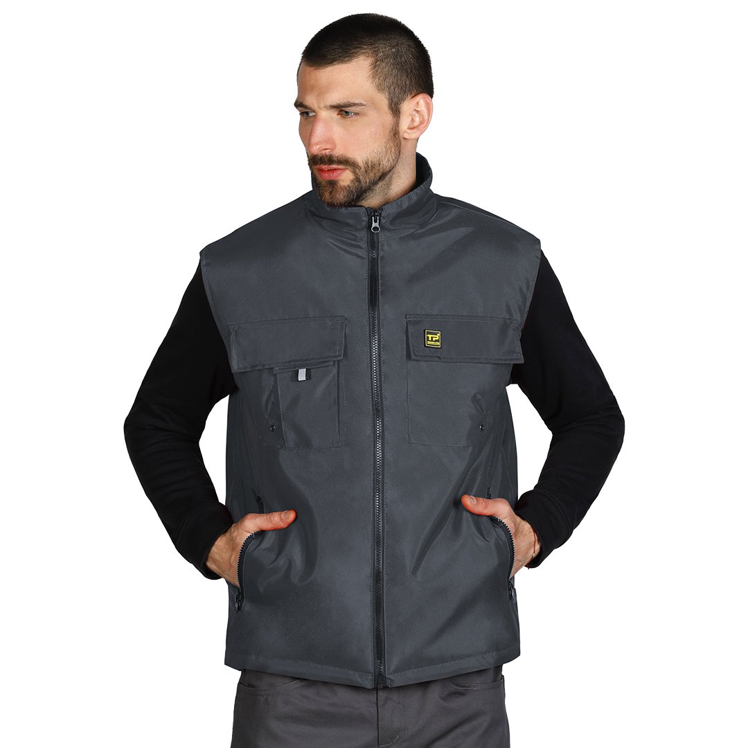 TEN VEST radni prsluk tamno sivi