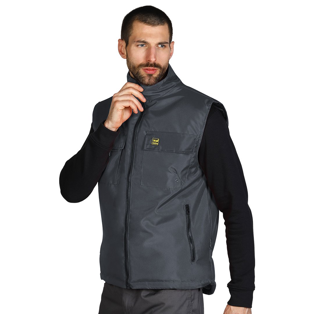 TEN VEST radni prsluk tamno sivi