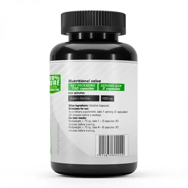 THE NUTRITION L Carnitine Acetly 150 kapsula