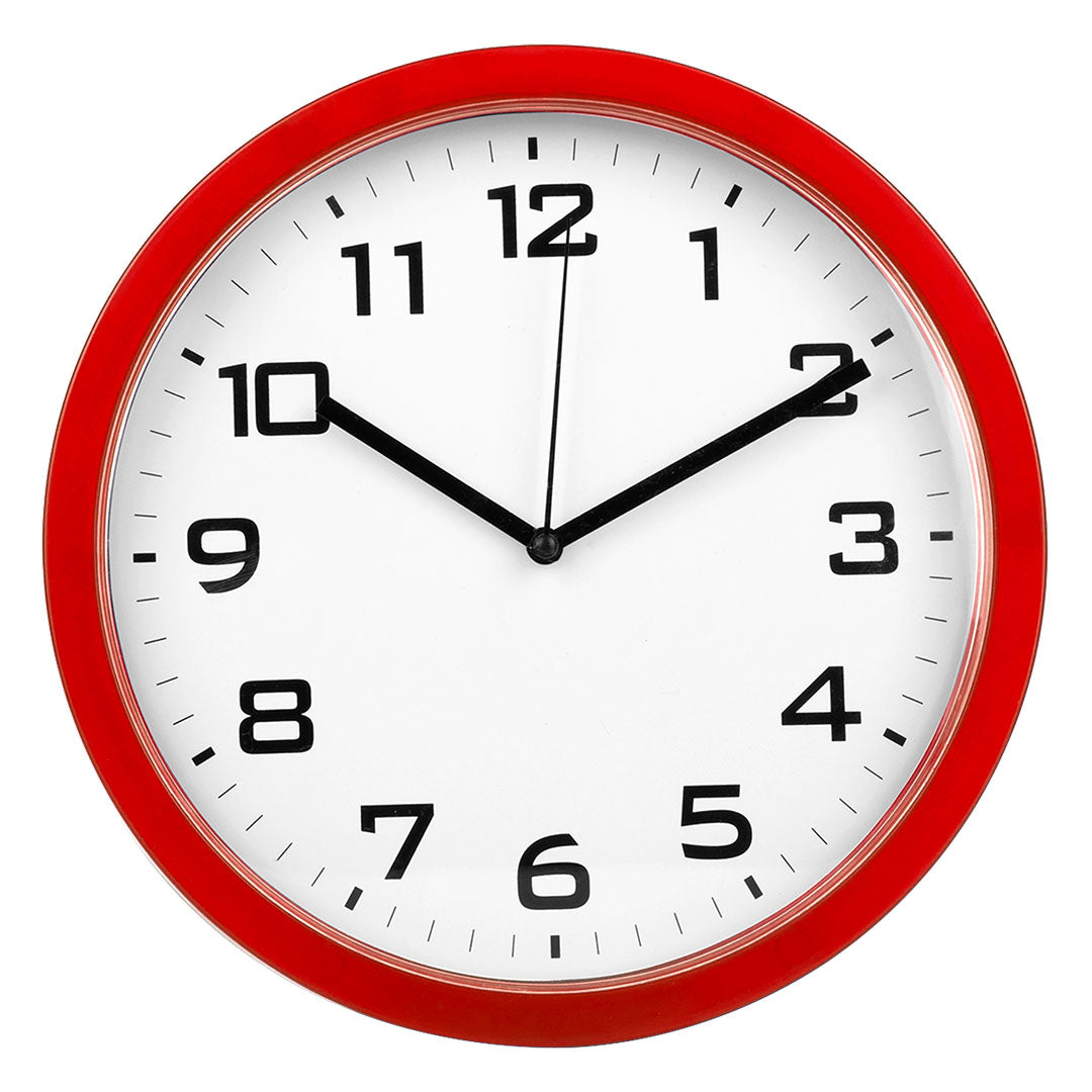 TIME plasticni zitni sat crveni