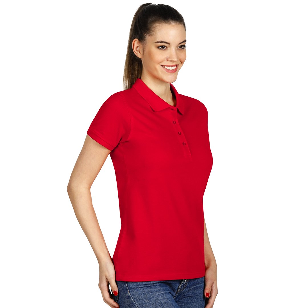 TOP GUN LADY zenska pamucna polo majica crvena