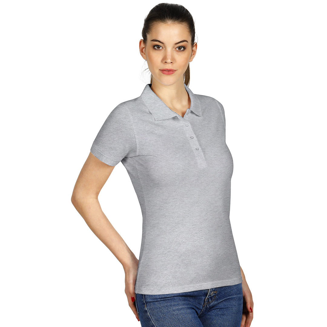 TOP GUN LADY zenska pamucna polo majica pepeljasta