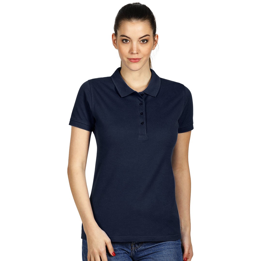 TOP GUN LADY zenska pamucna polo majica plava