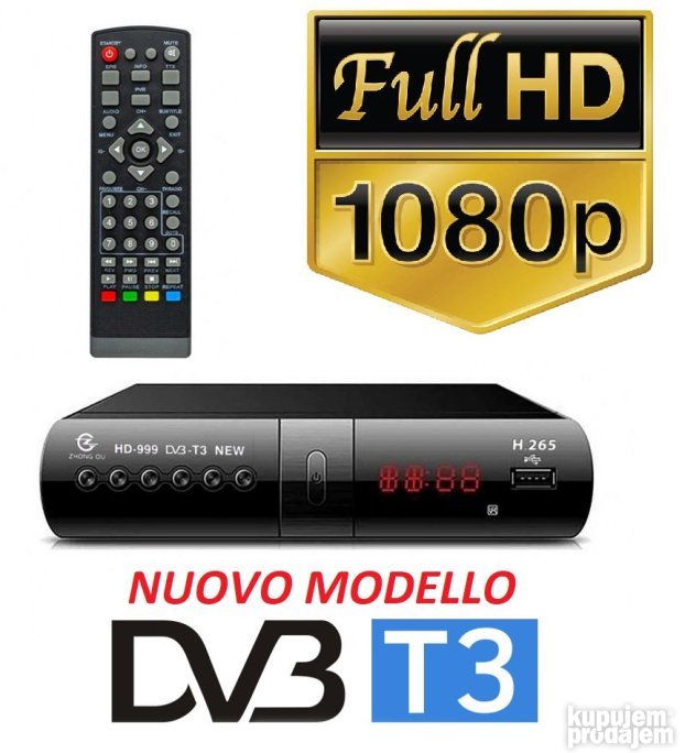 TV resiver DVB T3