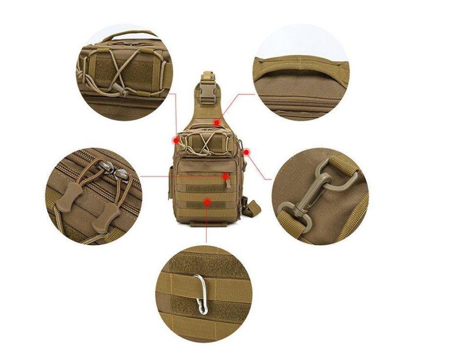 Takticka Mud CHEST BAG Takticka torbica za rame Takticka Mud CHEST BAG Takticka torbica za rame