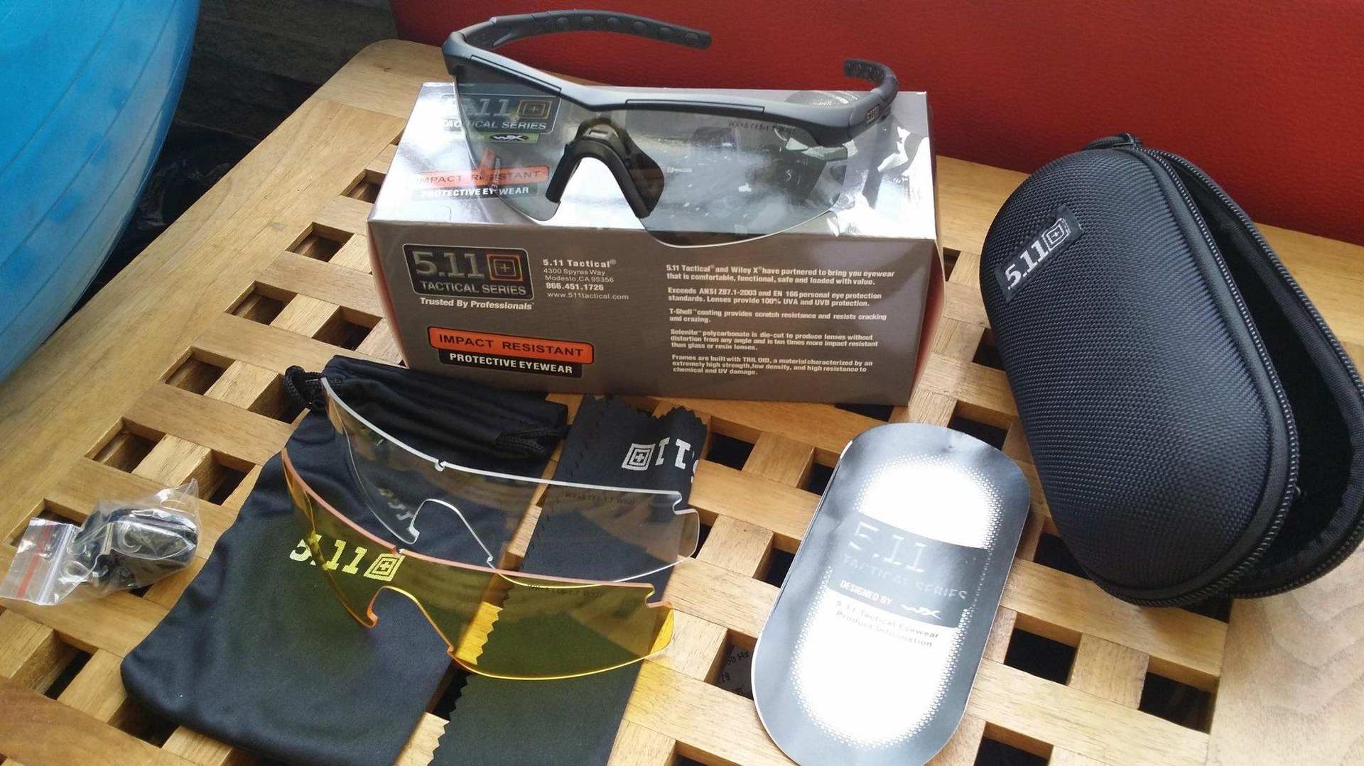 Takticke naocare 5.11 impact resistant Military