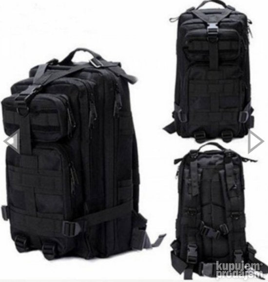 Takticki ranac 30L crni