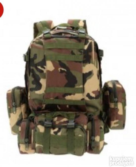 Takticki ranac 50L woodland
