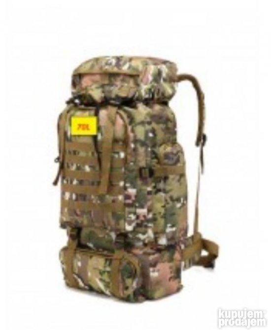 Takticki ranac 70L maskirni
