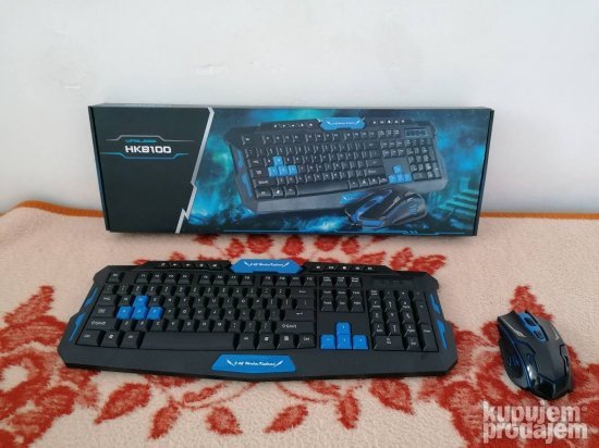 Tastatura Wireless HK 8100 i Mis