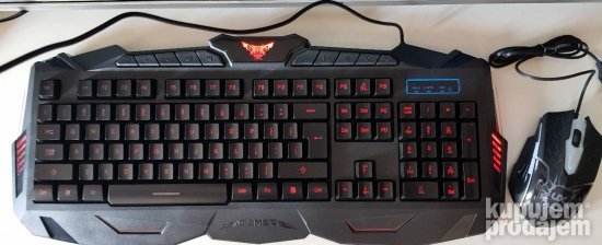 Tastatura i mis Gejmerska tastatura i mis Tastatura