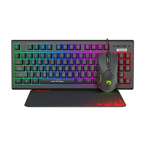 Tastaturai misi podloga usb marvo cm310 black gaming
