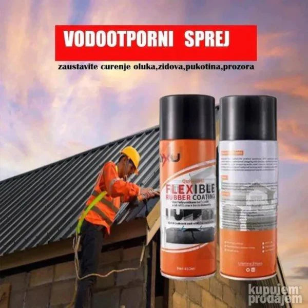 Tecna Guma u Spreju za Zaptivanje i Izolaciju