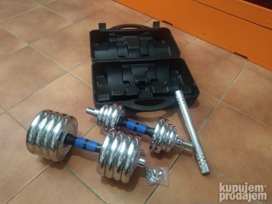 Tegovi Bucice Set 30 kg u orginalnom koferu Tegovi Bucice Set 30 kg u orginalnom koferu