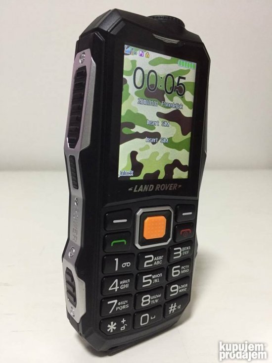 Telefon Land Rover C9 mobilni dual sim Veliki
