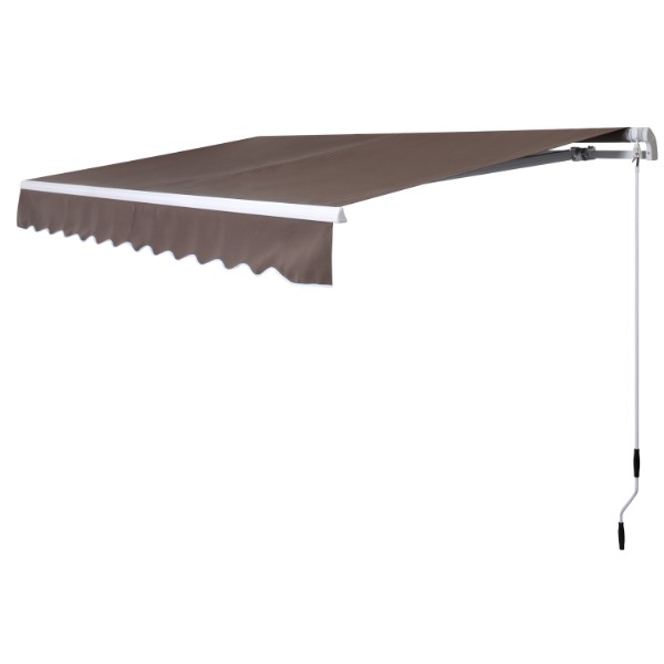Tenda 4×2.5m Braon kapucino boja