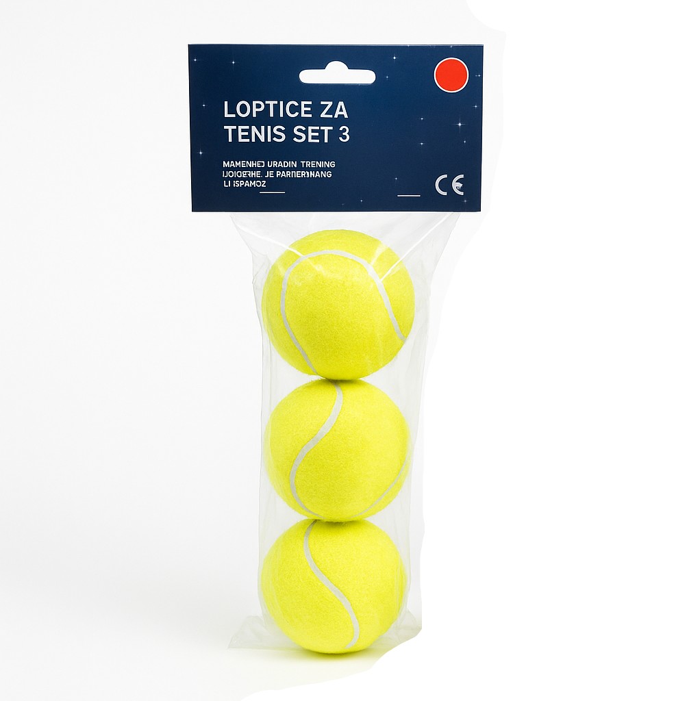 Tenis Lopte Set sa Zlatnim Peharima Sportski Set