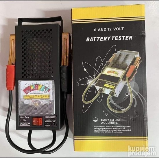 Tester za akumulatore i alternatore 6V i 12V