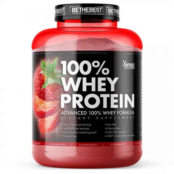 The Basic 100posto Whey Protein JAGODA 1.8kg