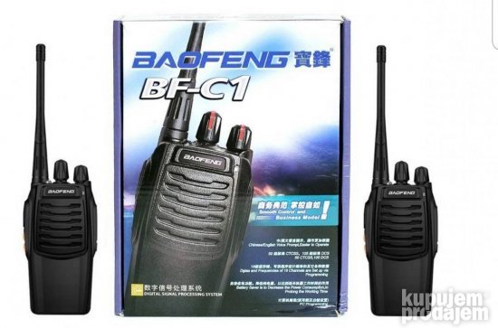 Toki Voki Baofeng BF C1 radio stanica