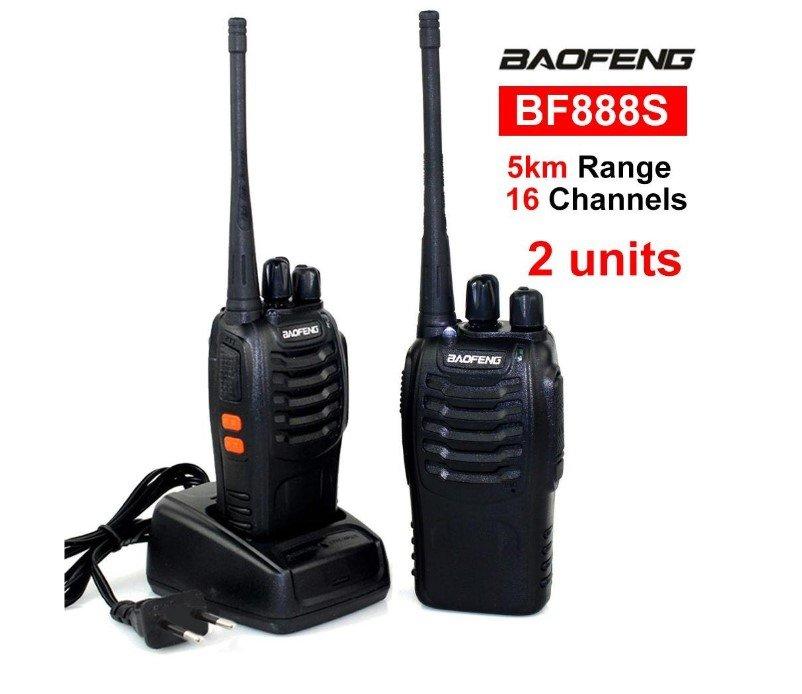 Toki Voki KOMPLET 2 KOM Radio Stanice Baofeng 888s handsfree Toki Voki KOMPLET 2 KOM Radio Stanice Baofeng 888s handsfree