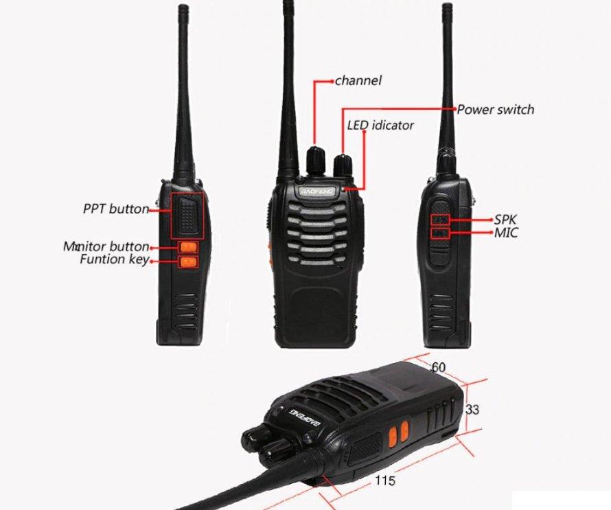 Toki voki Baofeng BF 888S Toki voki Baofeng BF 888S