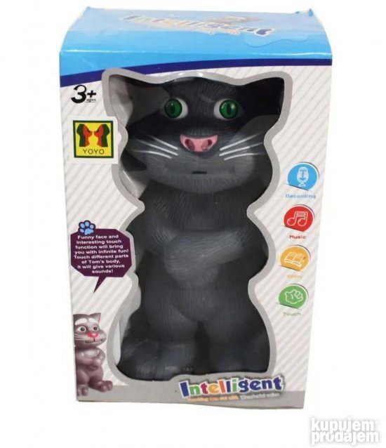 Tom Cat inteligentni macak Brbljivi macak igracka 20 cm