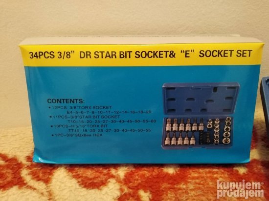 Torex set 34pcs