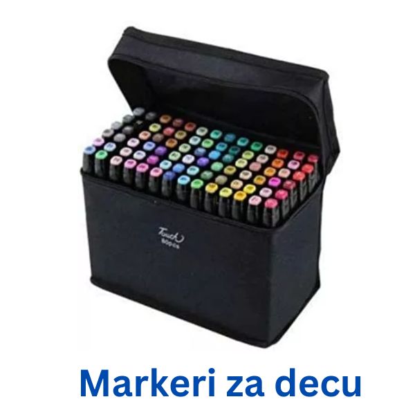 Touch markeri za decu komplet 36 120kom.