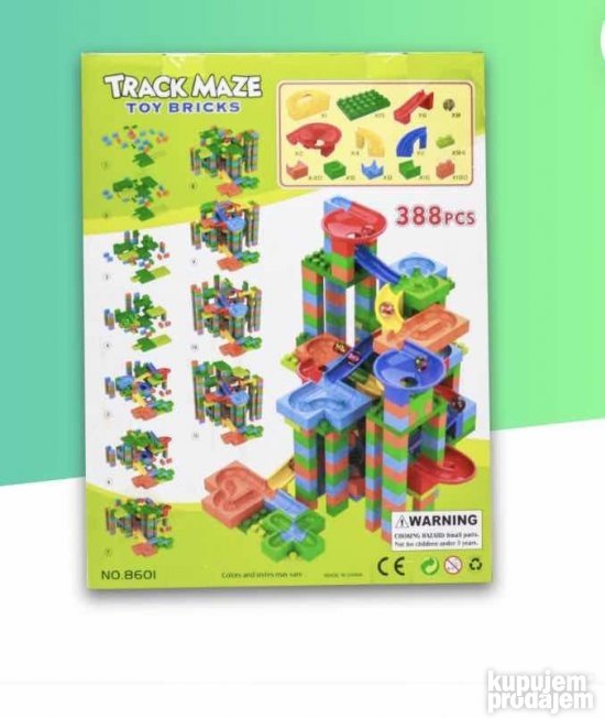 Track Maze Konstruktivni set .Kocketobogan i loptice