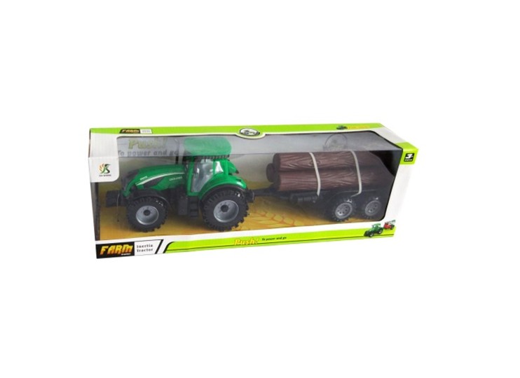 Traktor sa drvima