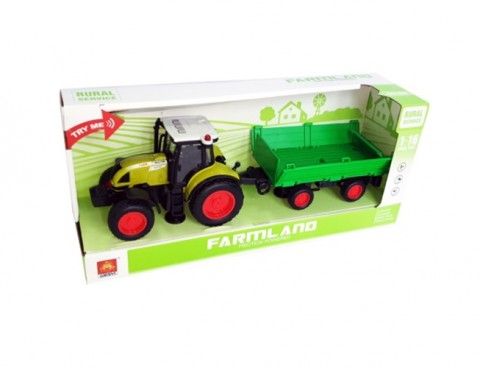 Traktor sa prikolicom 116