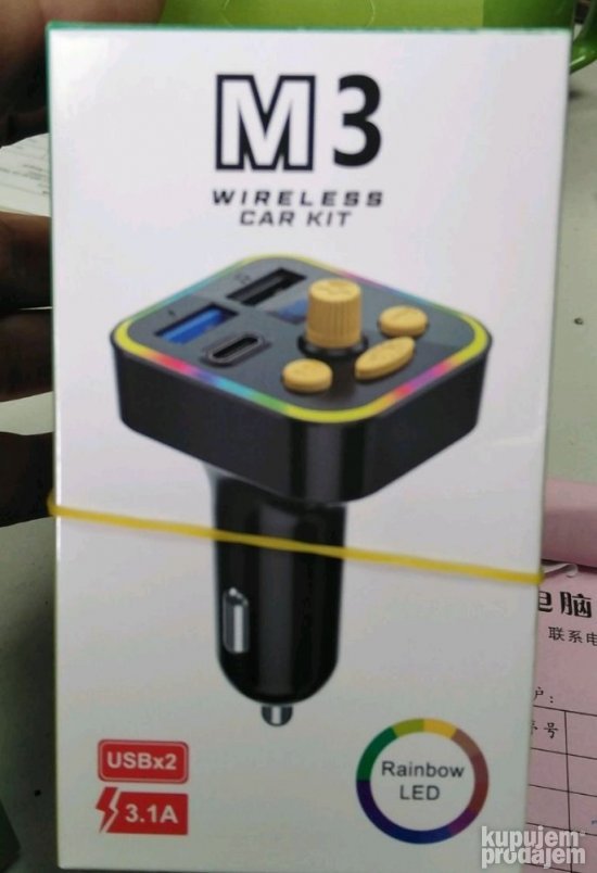 Transmiter Bluetooth M3 RGB