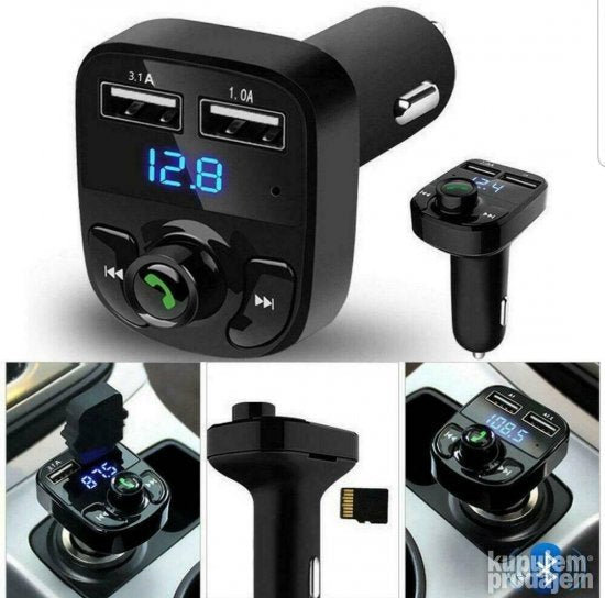 Transmiter FM Modulator NOVO Transmiter bluetooth
