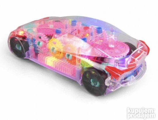 Transparentni automobil za decu