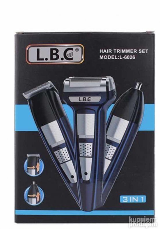 Trimer za kosu 3in1