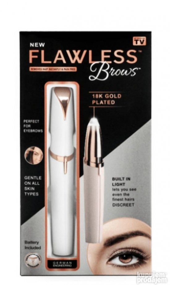 Trimer za obrve flawless