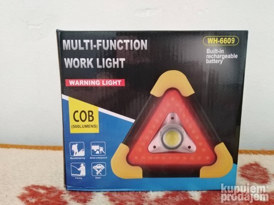 Trougao multifunkcionalni svetleci led trougao
