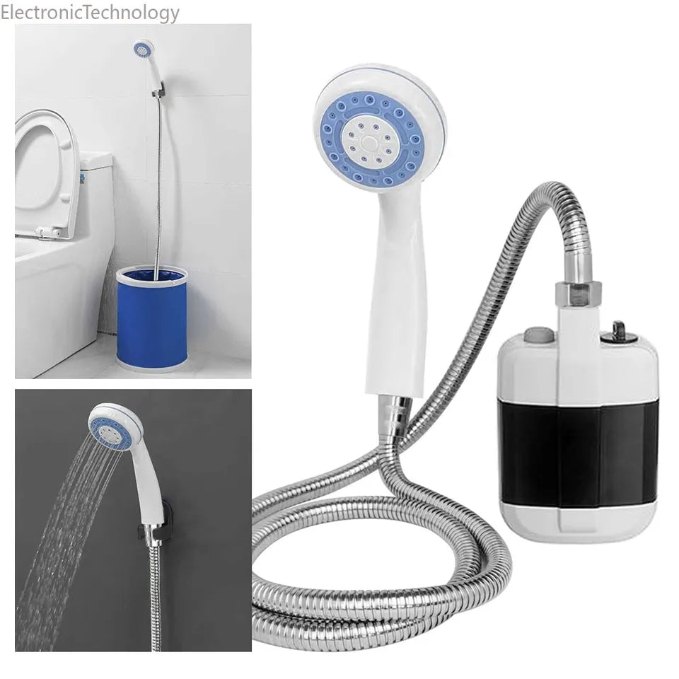 Tus za kupanje na otvorenom USB punjivi tus