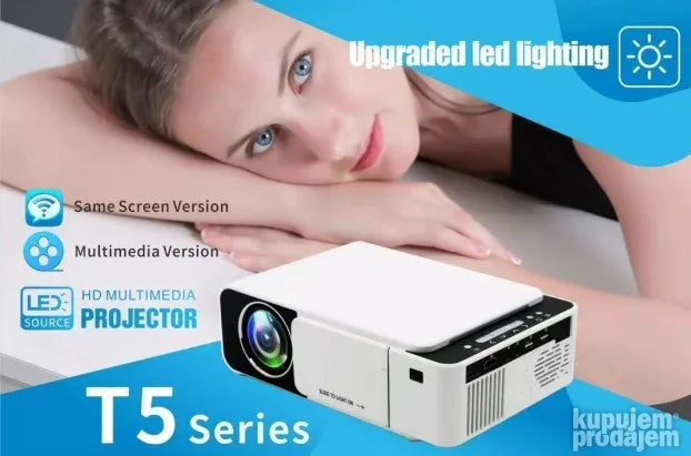 Tv projektor 1080p Projektor T5 HD Projektor