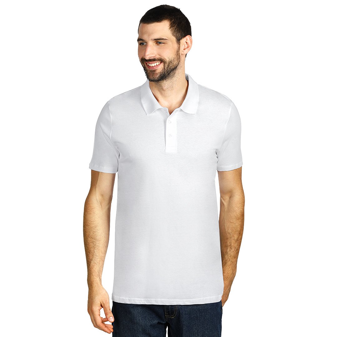 UNO pamucna polo majica bela