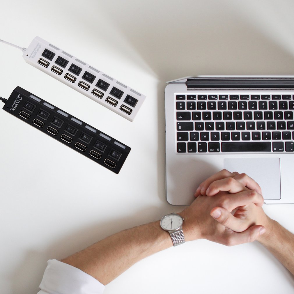 USB ADAPTER SA 7 PORTOVA I PREKIDACIMA