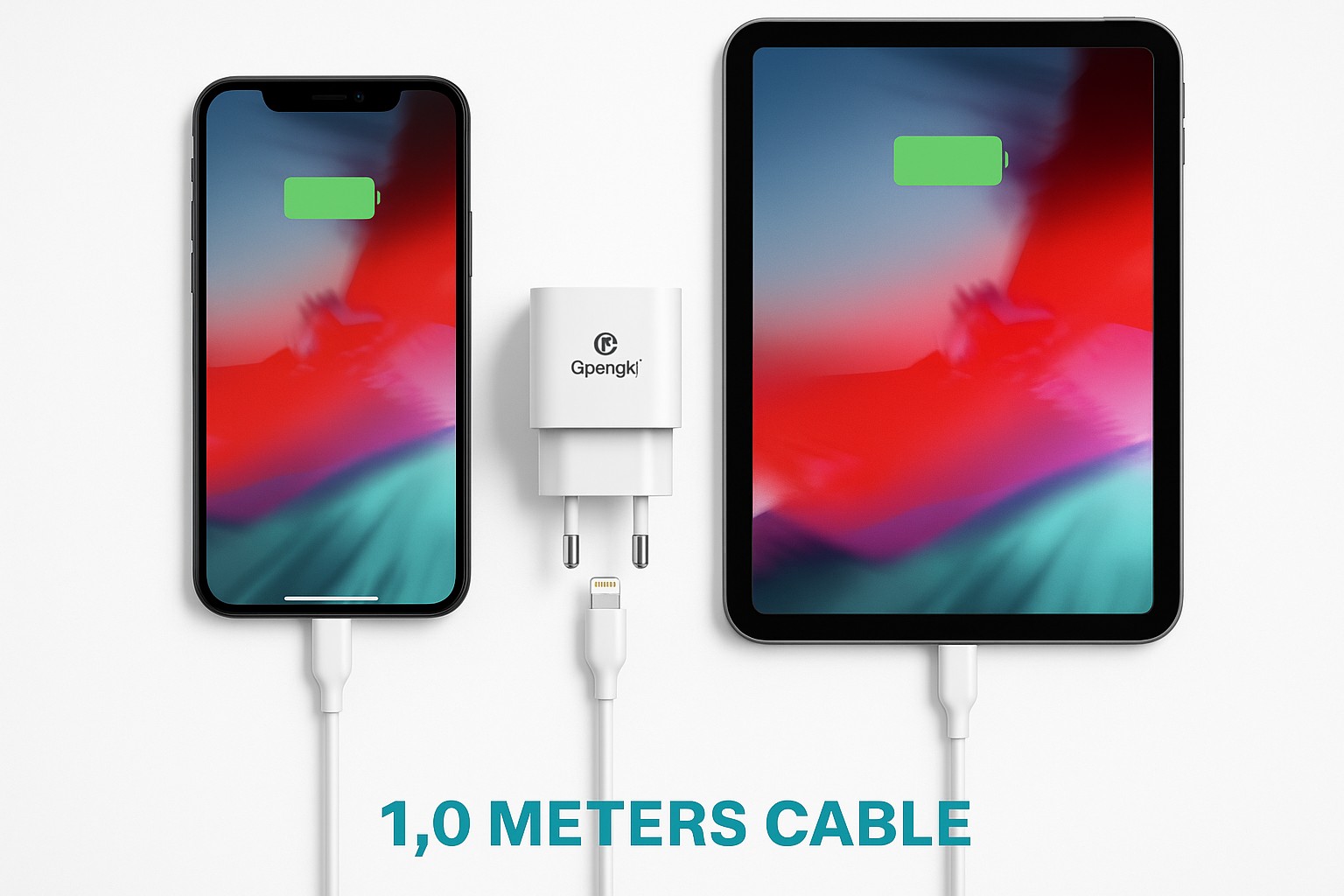USB Punjac sa Lightning Kablom 1 Metar