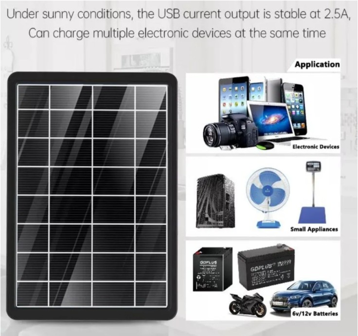 USB Solarni Punjac 10W 5V