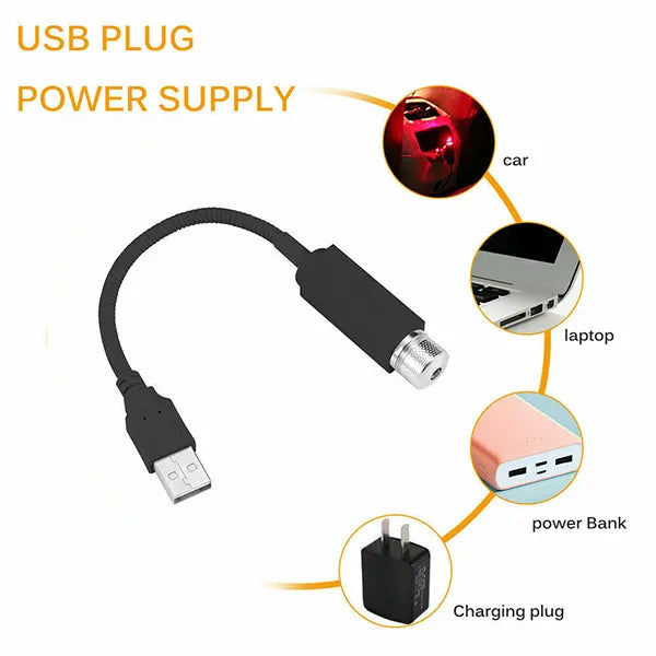 USB zvezdano nebo za auto - Slika 3